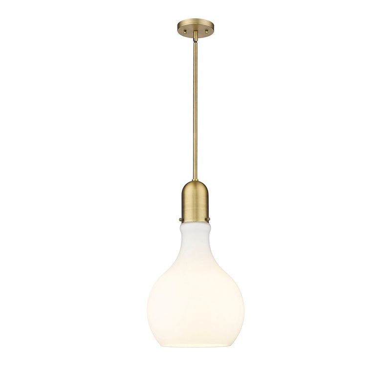 Innovations Lighting Amherst 1 Light 11.75″ Mini Pendant 492-1S-BB-G581-12-LED