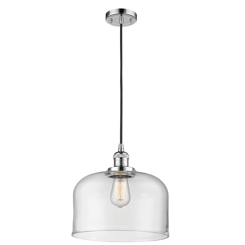 Innovations Lighting X-Large Bell 1 Light Mini Pendant Part Of The Franklin Restoration Collection 201C-PC-G72-L