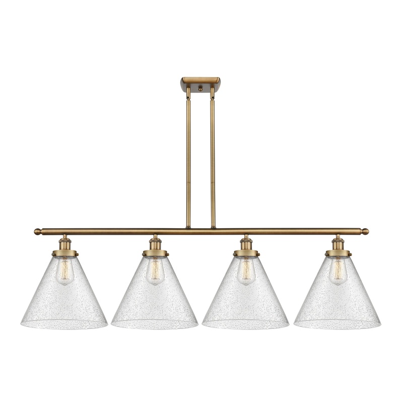 Innovations Lighting X-Large Cone 4 Light Island Light Part Of The Ballston Collection 916-4I-BB-G44-L