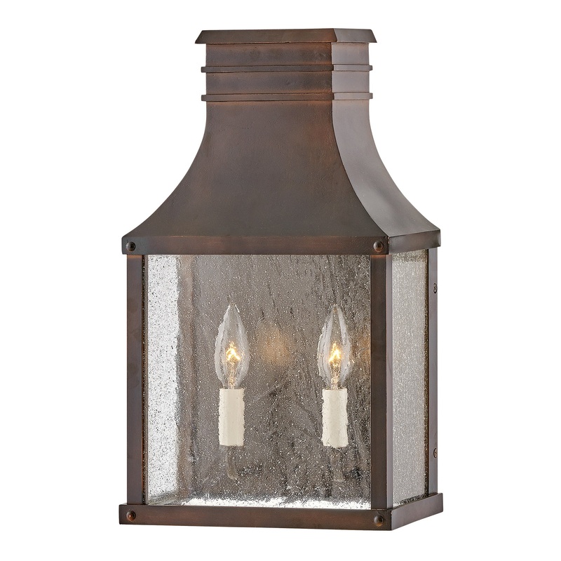 Beacon Hill Wide Outdoor Wall Sconce