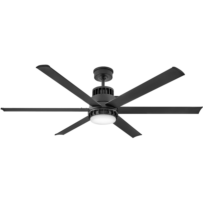 Draftsman Outdoor Smart Ceiling Fan with Light