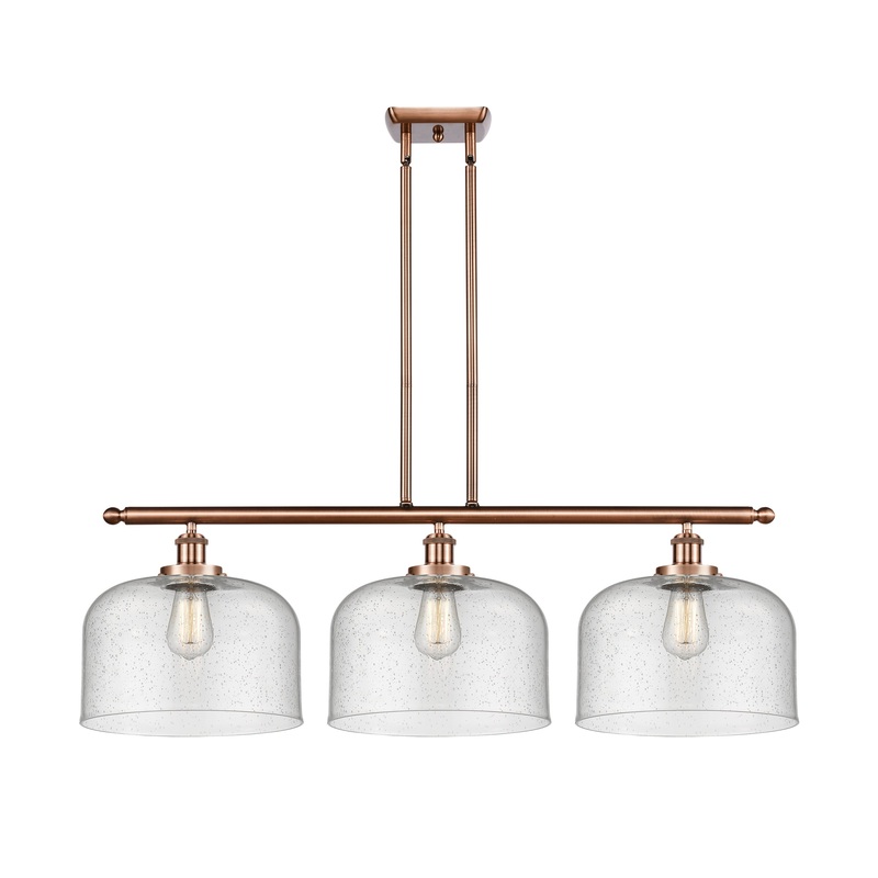 Innovations Lighting X-Large Bell 3 Light Island Light Part Of The Ballston Collection 916-3I-AC-G74-L