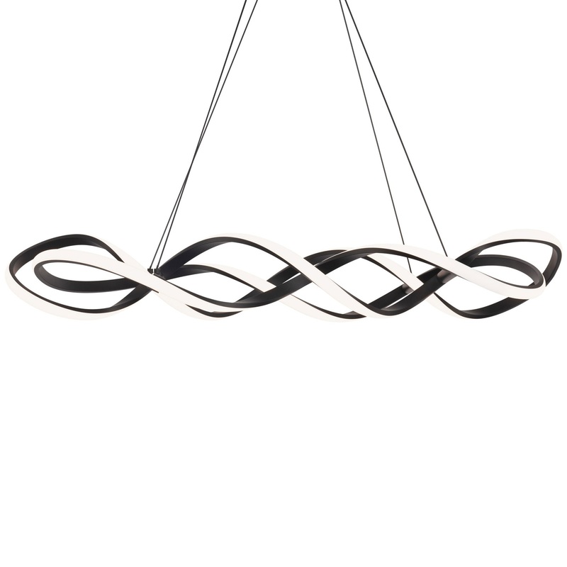 Interlace Oval Pendant