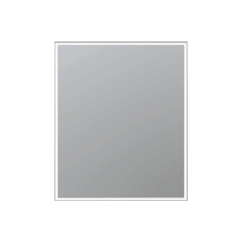 Aquadom Edge LED Bathroom Vanity Acrylight Technology Fog Free Touch Button Dimmable Wall Mounted Make Up and Shaving Bedroom Mirror IP54 Moisture Resistant E-2432