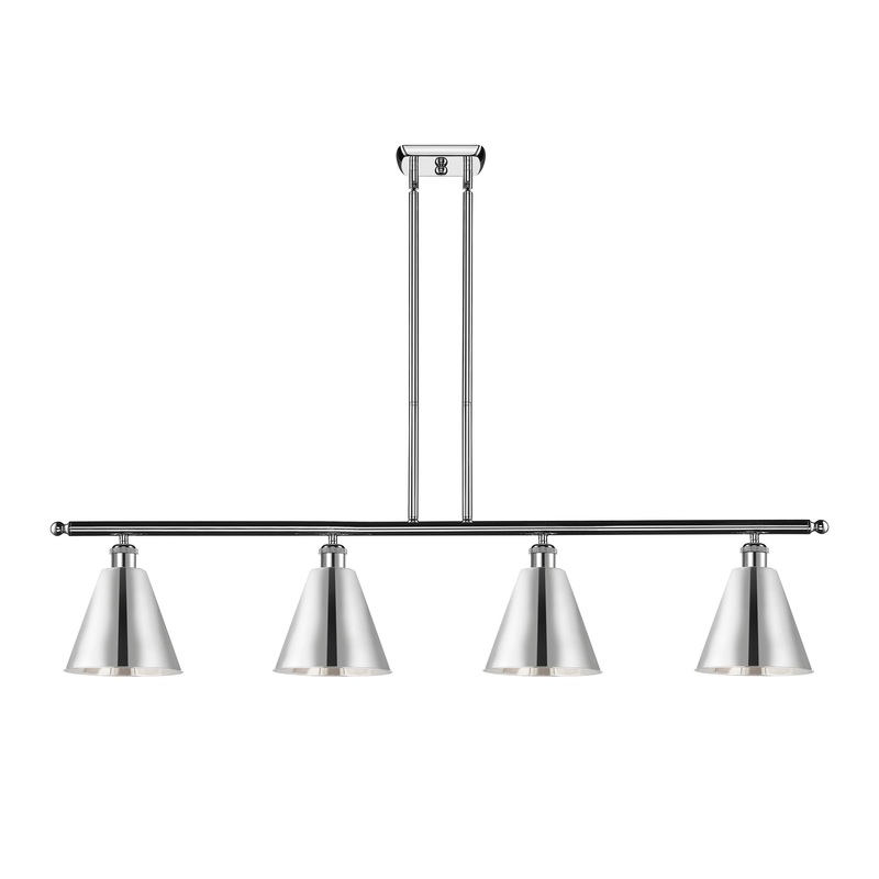 Innovations Lighting Ballston Cone 4 Light” Island Light 516-4I-PC-MBC-8-PC