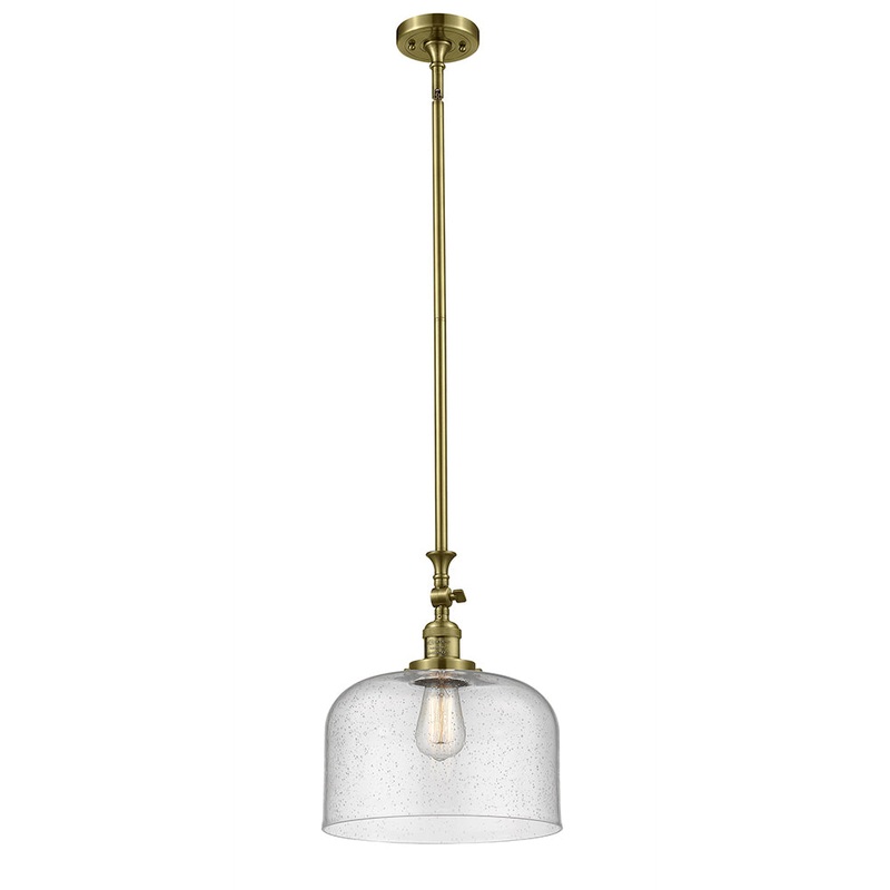 Innovations Lighting X-Large Bell 1 Light Mini Pendant Part Of The Franklin Restoration Collection 206-AB-G74-L-LED