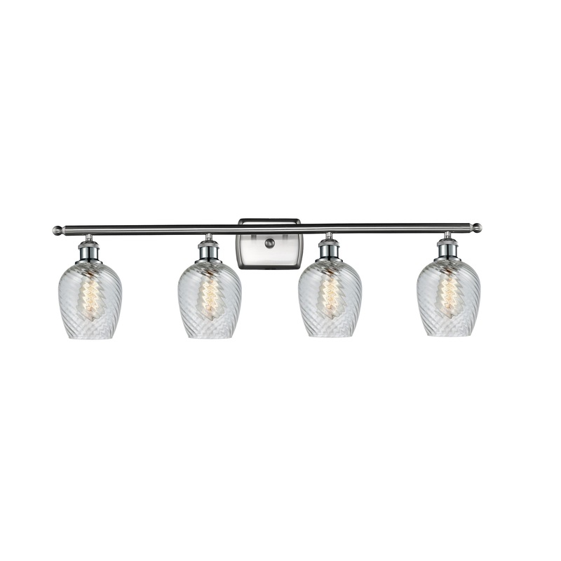 Innovations Lighting Salina 4 Light Bath Vanity Light Part Of The Ballston Collection 516-4W-SN-G292