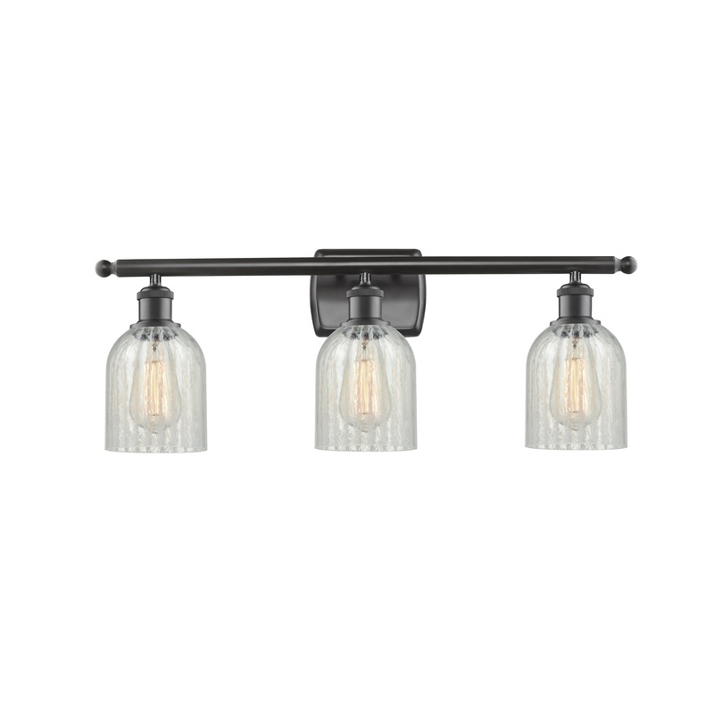Innovations Lighting Caledonia 3 Light Bath Vanity Light Part Of The Ballston Collection 516-3W-OB-G2511