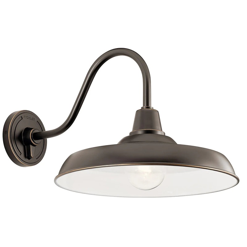 Kichler Pier 16″ 1 Light Wall Light Olde Bronze 49991OZ