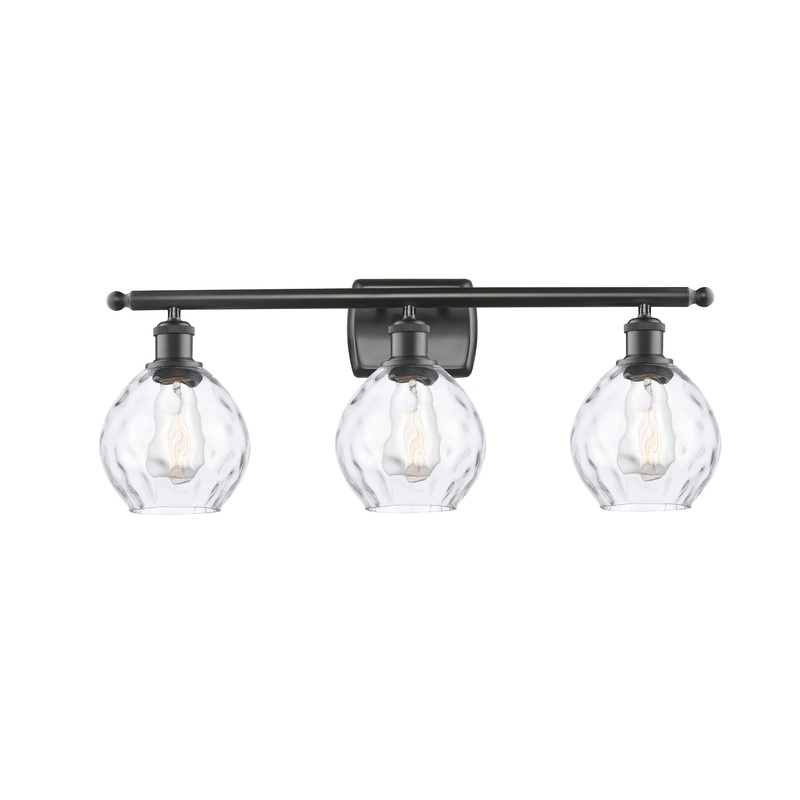 Innovations Lighting Small Waverly 3 Light Bath Vanity Light Part Of The Ballston Collection 516-3W-OB-G362