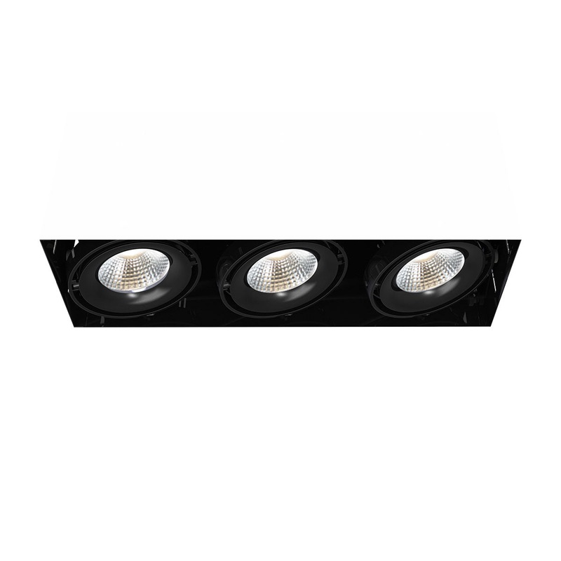 6IN LED 3 Light Trimless with Remodel Housing