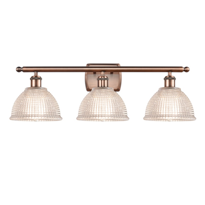 Innovations Lighting Arietta 3 Light Bath Vanity Light Part Of The Ballston Collection 516-3W-AC-G422