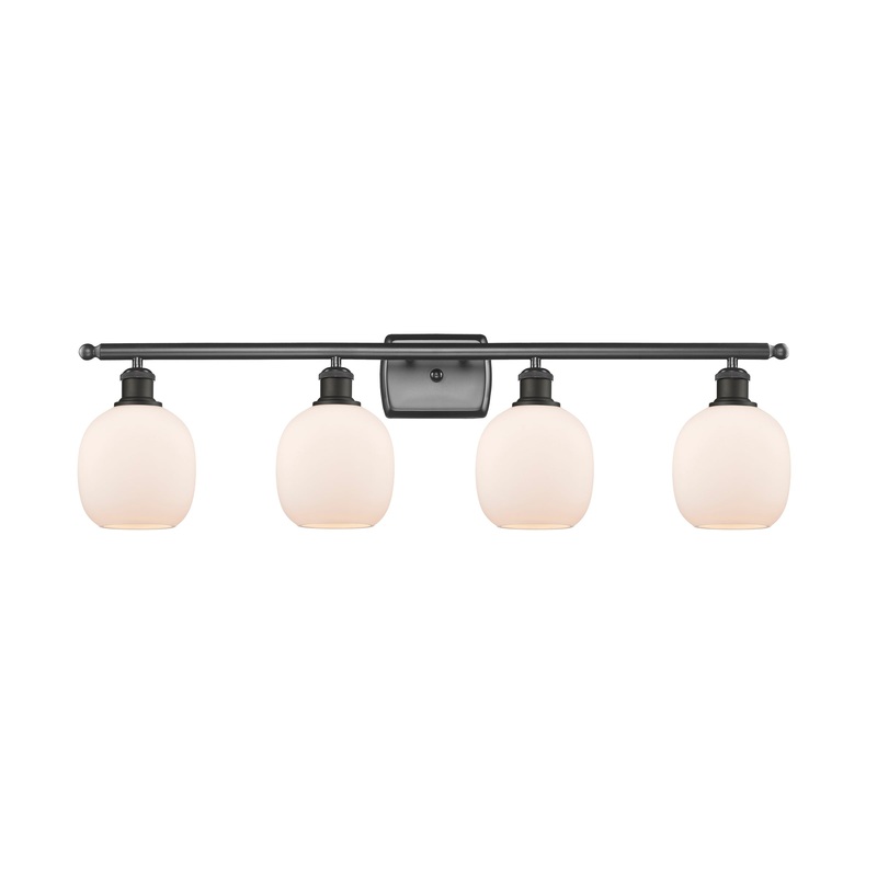 Innovations Lighting Belfast 4 Light Bath Vanity Light Part Of The Ballston Collection 516-4W-OB-G101-LED