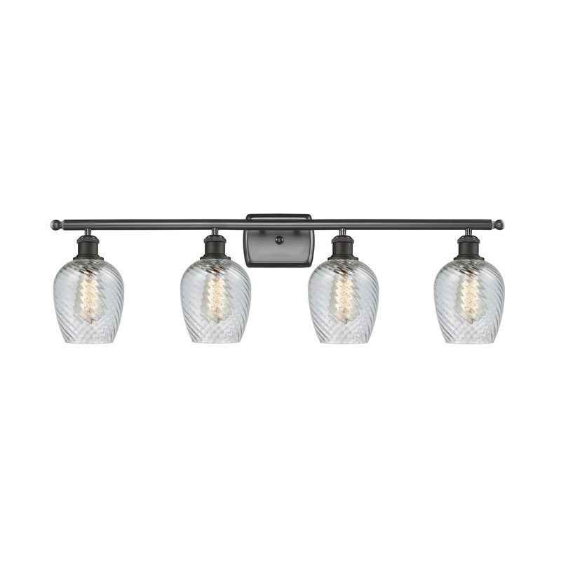 Innovations Lighting Salina 4 Light Bath Vanity Light Part Of The Ballston Collection 516-4W-OB-G292-LED
