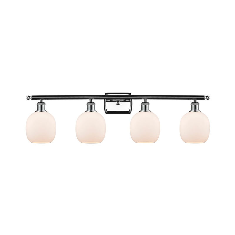 Innovations Lighting Belfast 4 Light Bath Vanity Light Part Of The Ballston Collection 516-4W-PC-G101