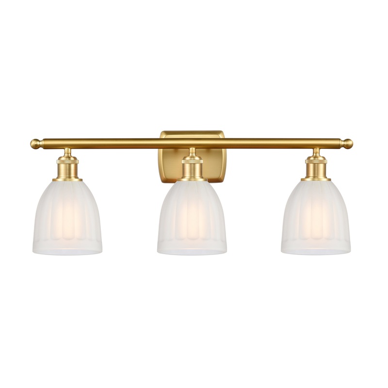 Innovations Lighting Brookfield 3 Light Bath Vanity Light Part Of The Ballston Collection 516-3W-SG-G441-LED