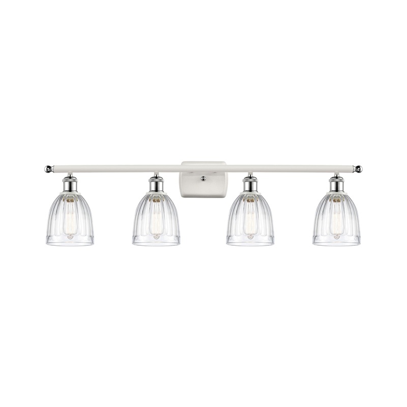 Innovations Lighting Brookfield 4 Light Bath Vanity Light Part Of The Ballston Collection 516-4W-WPC-G442