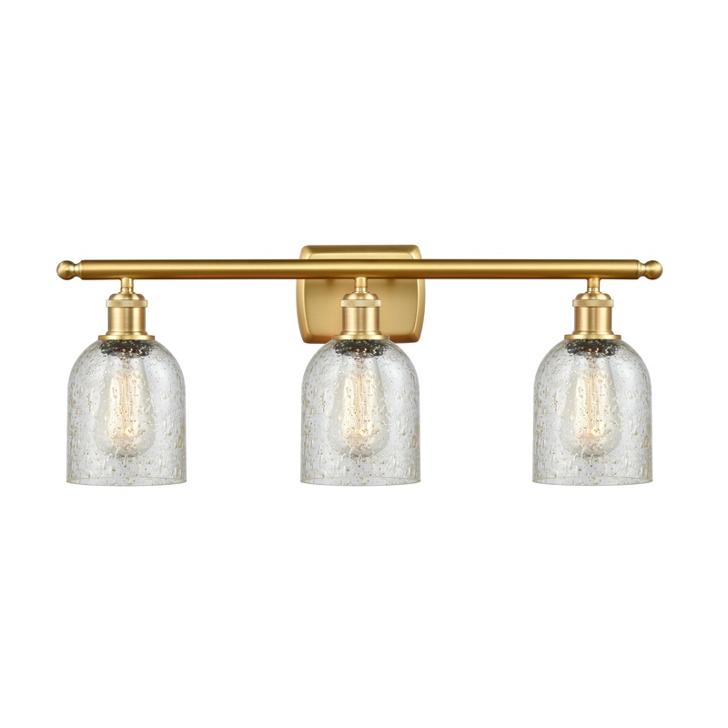 Innovations Lighting Caledonia 3 Light Bath Vanity Light Part Of The Ballston Collection 516-3W-SG-G259