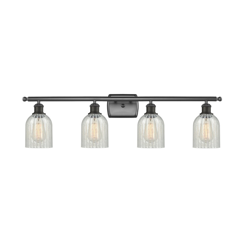 Innovations Lighting Caledonia 4 Light Bath Vanity Light Part Of The Ballston Collection 516-4W-OB-G2511