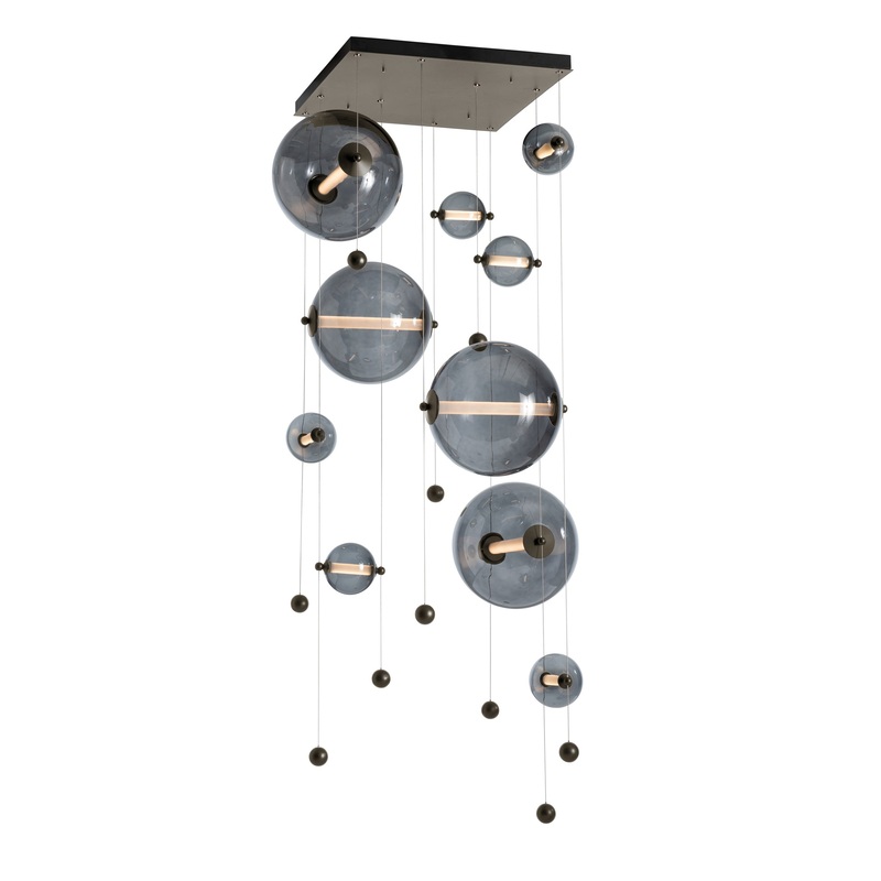 Abacus Square Multi Light Pendant