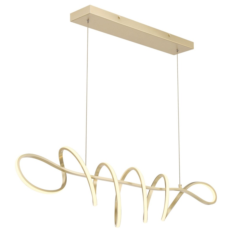 Astor LED Linear Abstract Suspension