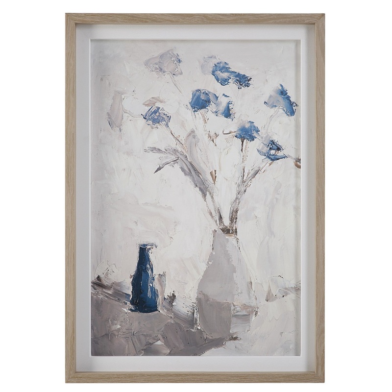 Blue Flowers Floral Prints