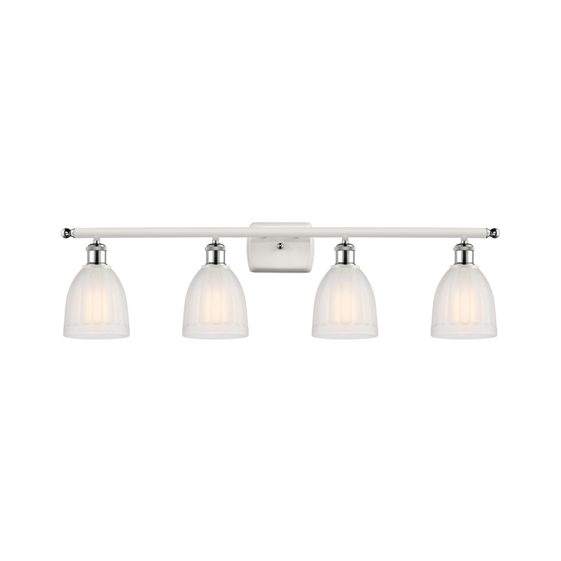 Innovations Lighting Brookfield 4 Light Bath Vanity Light Part Of The Ballston Collection 516-4W-WPC-G441-LED