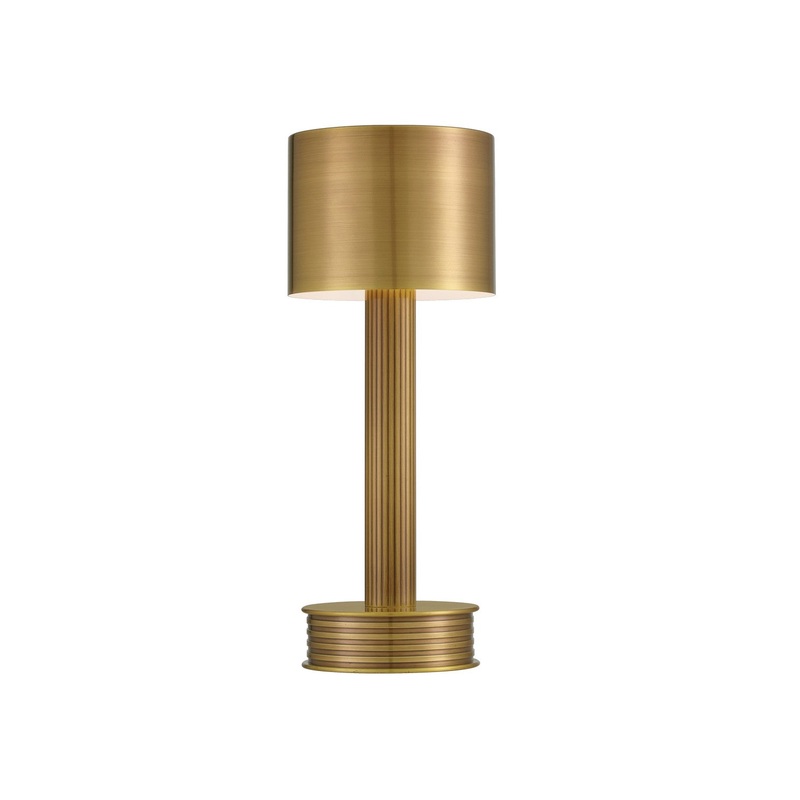Traipse LED Round Cordless Table Lamp