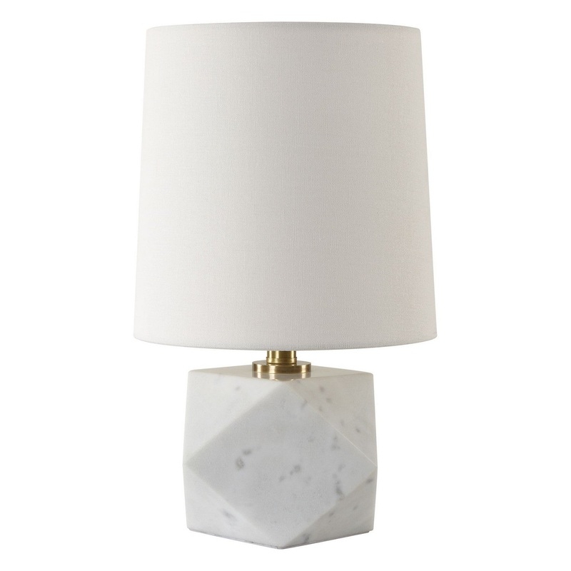A Cut Above Geometric Table Lamp