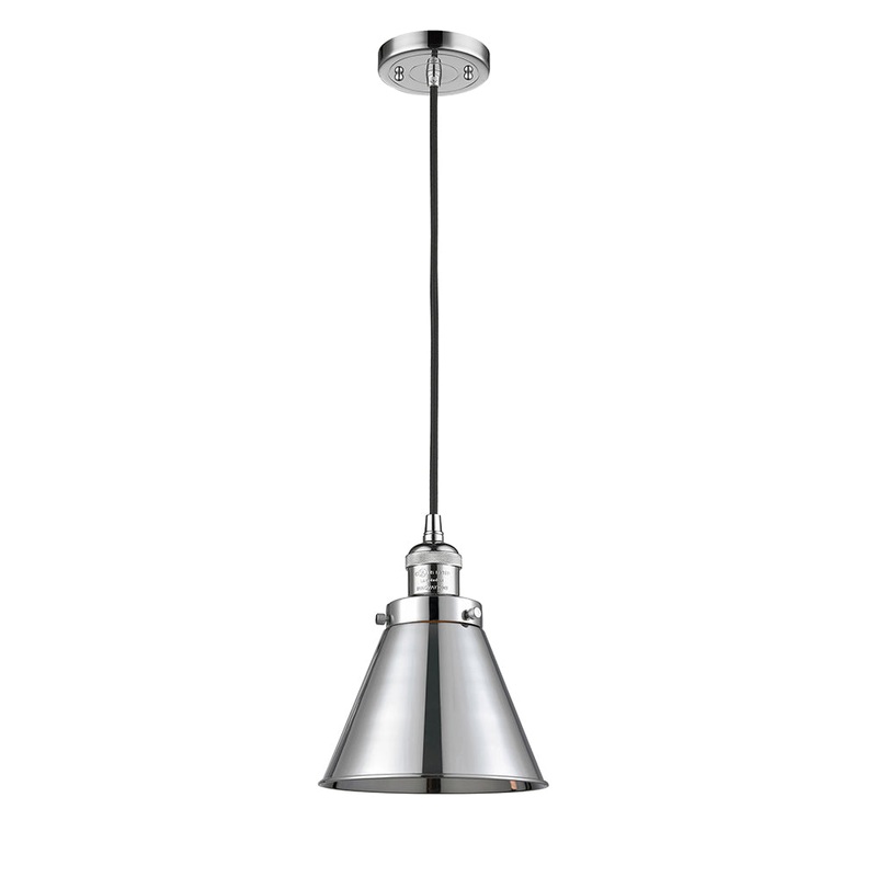 Innovations Lighting Appalachian 1 Light Mini Pendant Part Of The Franklin Restoration Collection 201C-PC-M13-PC-LED