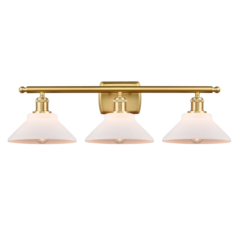 Innovations Lighting Orwell 3 Light Bath Vanity Light Part Of The Ballston Collection 516-3W-SG-G131-LED