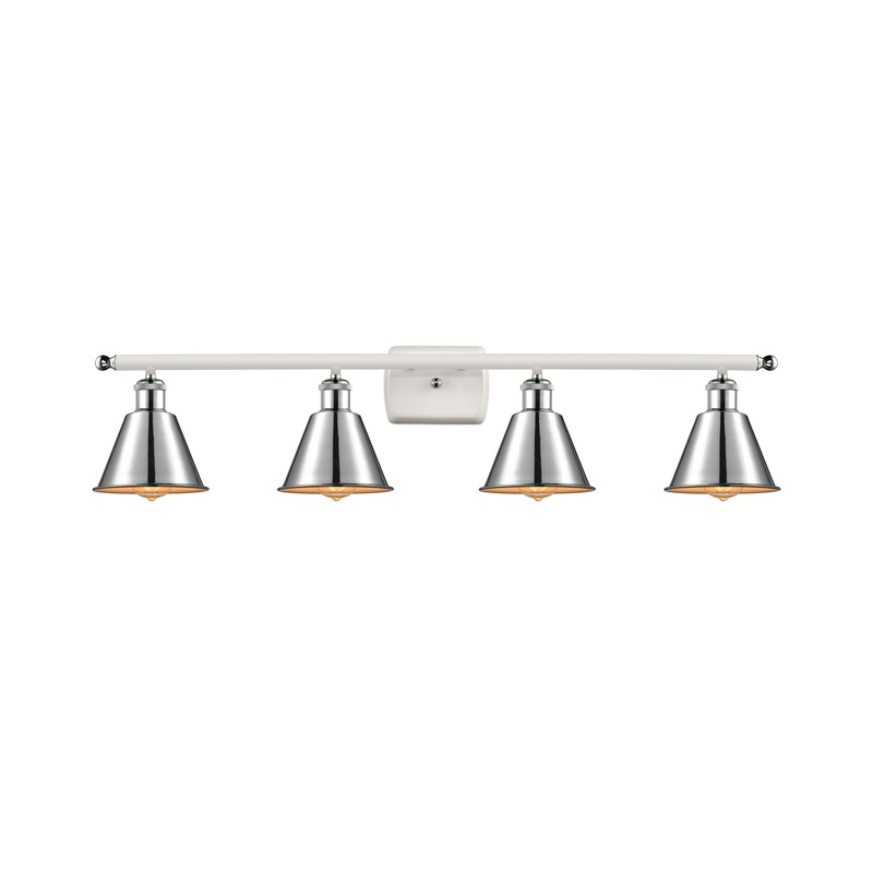 Innovations Lighting Smithfield 4 Light Bath Vanity Light Part Of The Ballston Collection 516-4W-WPC-M8-PC-LED