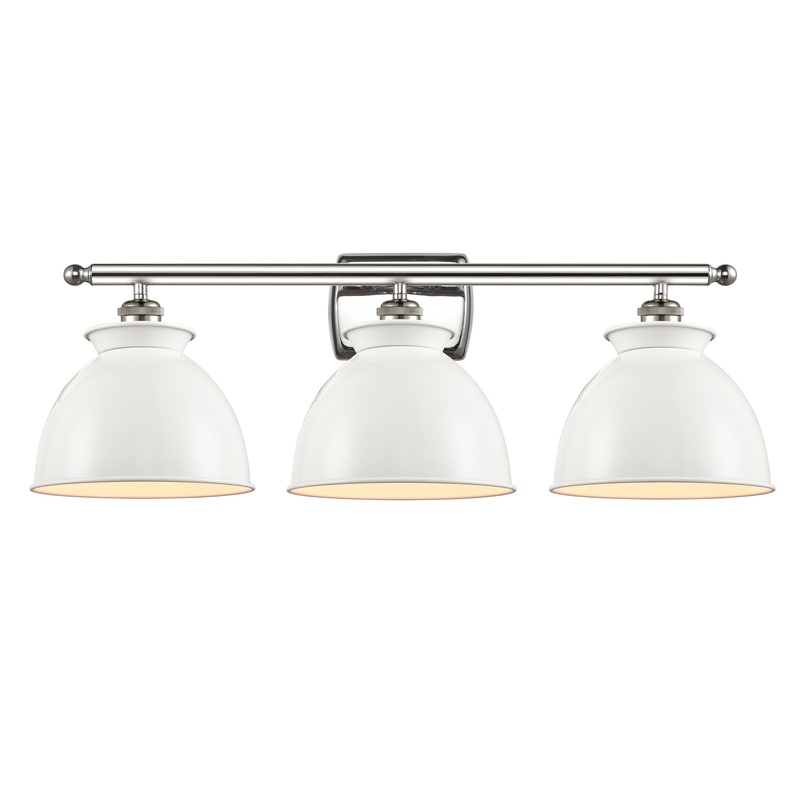 Innovations Lighting Adirondack 3 Light Bath Vanity Light Part Of The Ballston Collection 516-3W-PN-M14-W-LED