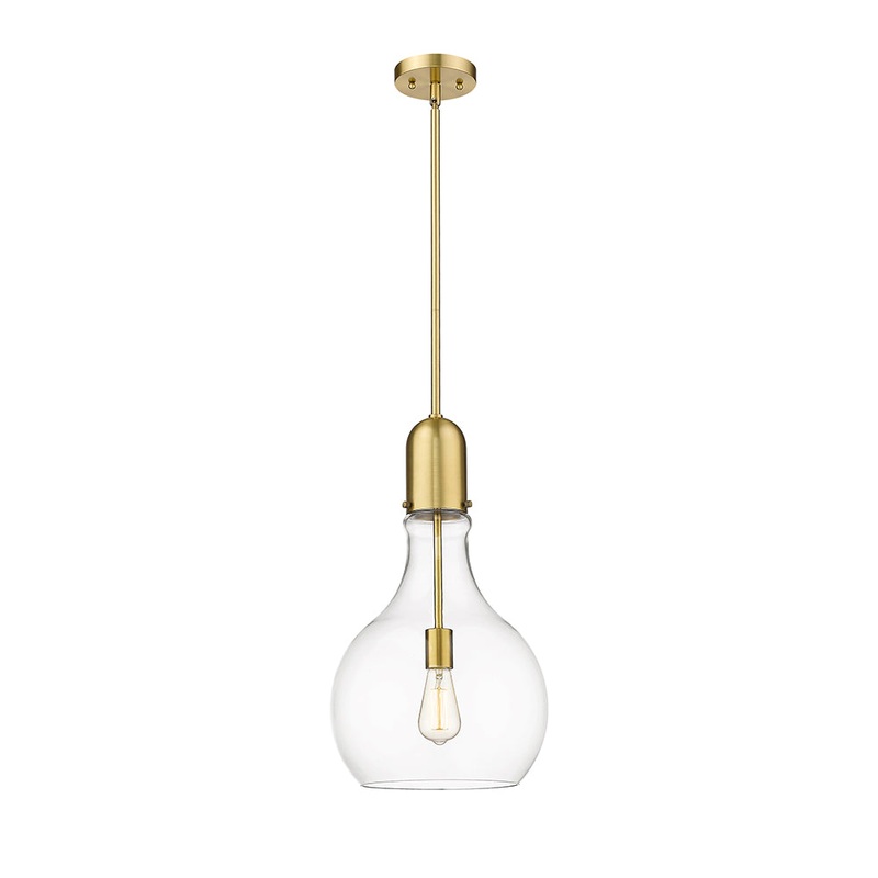 Innovations Lighting Amherst 1 Light  11.75″ Mini Pendant 492-1S-SG-G582-12-LED