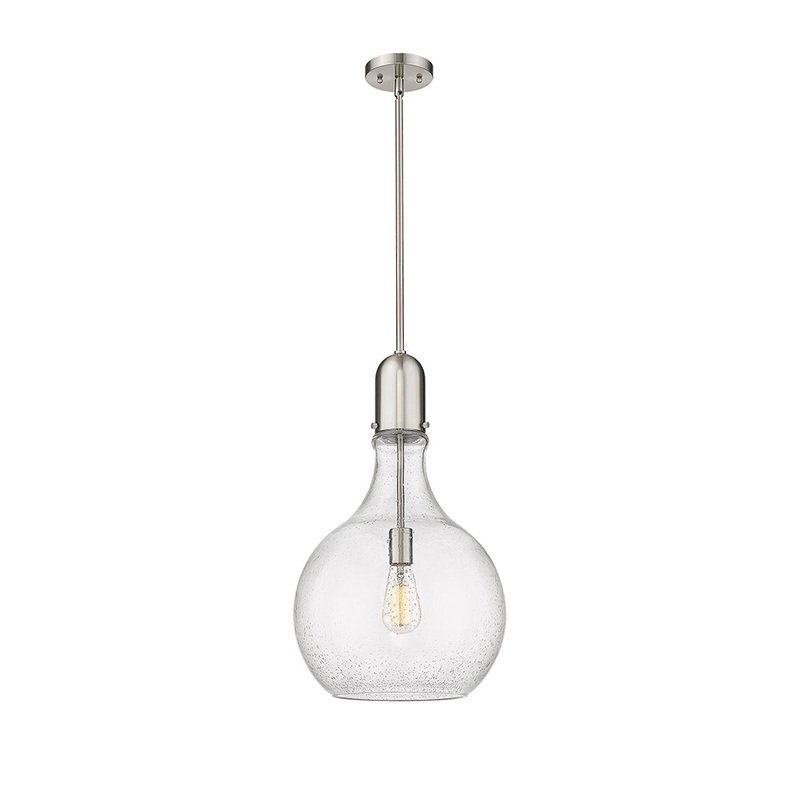Innovations Lighting Amherst 1 Light 13.75″ Pendant 492-1S-SN-G584-14-LED