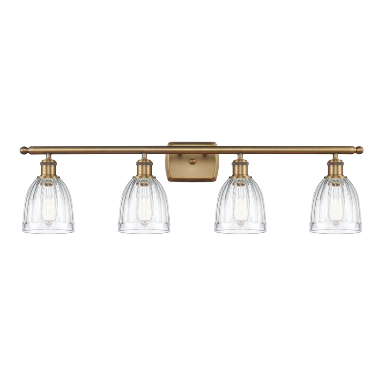Innovations Lighting Brookfield 4 Light Bath Vanity Light Part Of The Ballston Collection 516-4W-BB-G442-LED