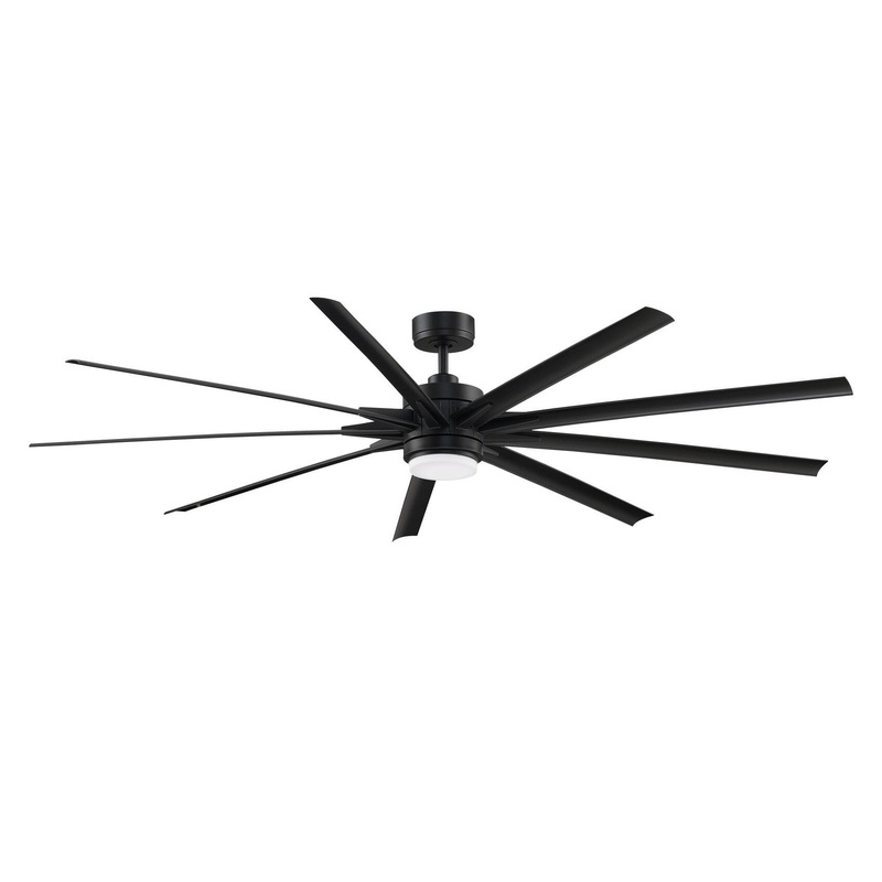 Odyn Outdoor Ceiling Fan with Light