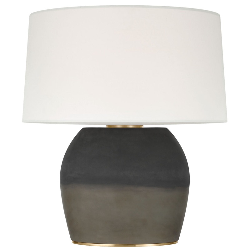 1969 Oval Form Table Lamp