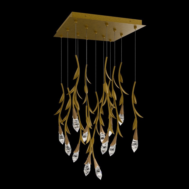 Secret Garden Square Multi-Light Pendant