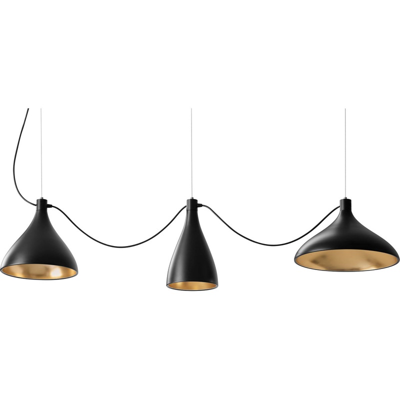 Swell String Mixed Multi Light Pendant