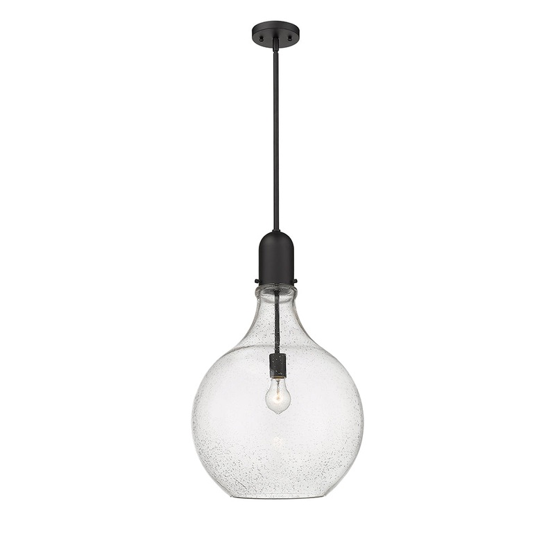 Innovations Lighting Amherst 1 Light 15.75″ Pendant 492-1S-BK-G584-16-LED