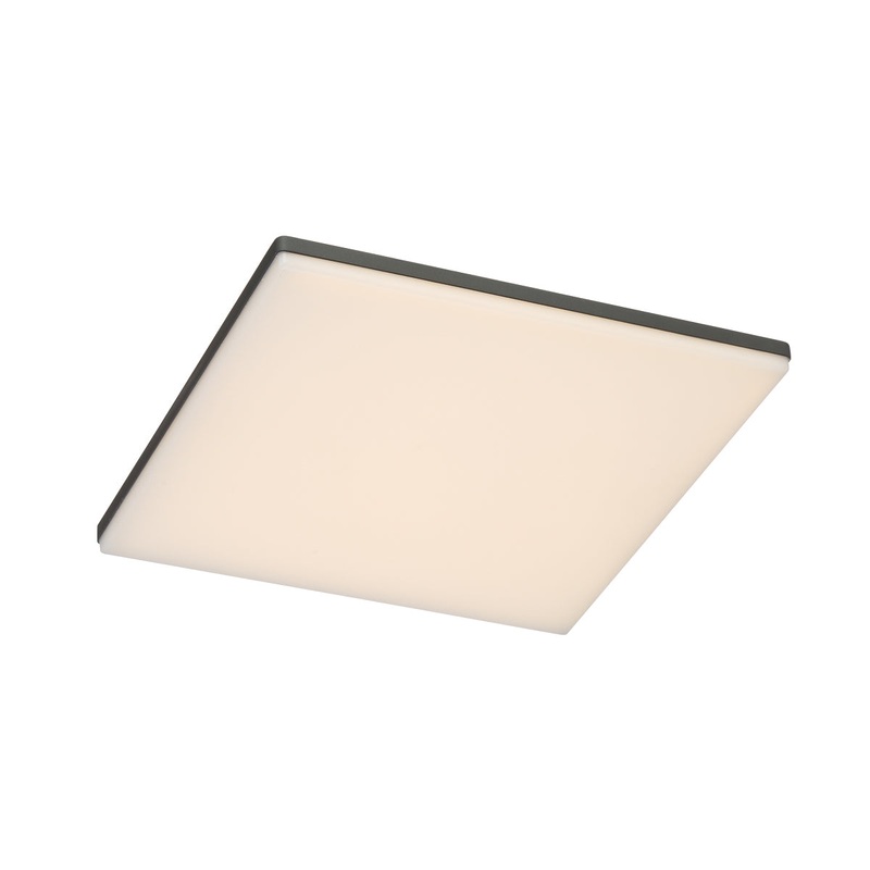 Square Outdoor Ceiling Mount Light