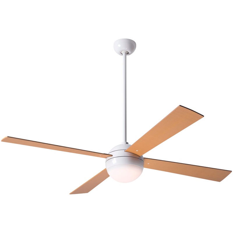 Ball Ceiling Fan with Light