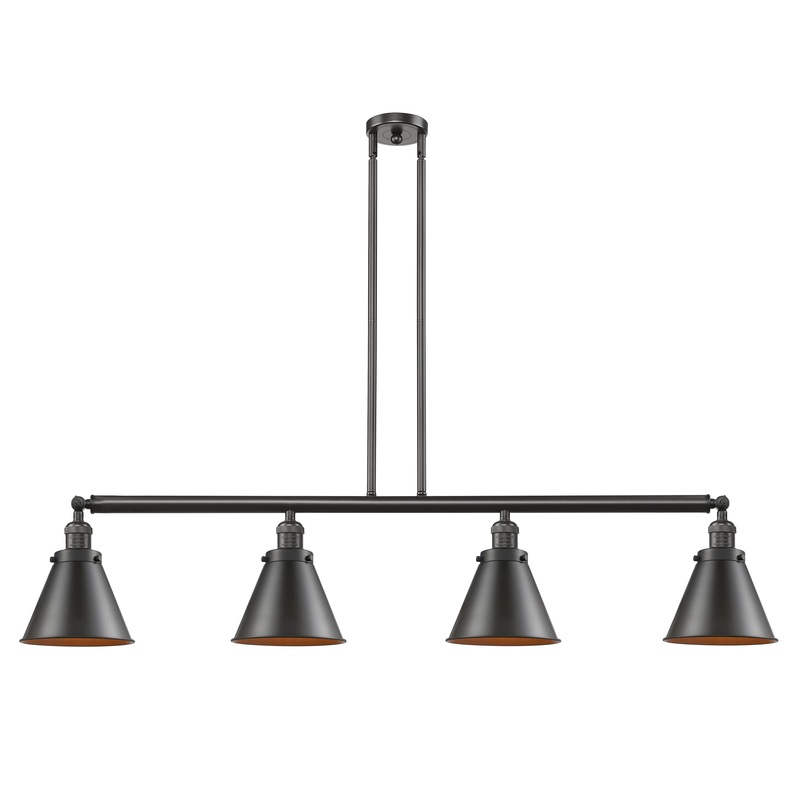 Innovations Lighting Appalachian 4 Light Island Light Part Of The Franklin Restoration Collection 214-OB-M13-OB
