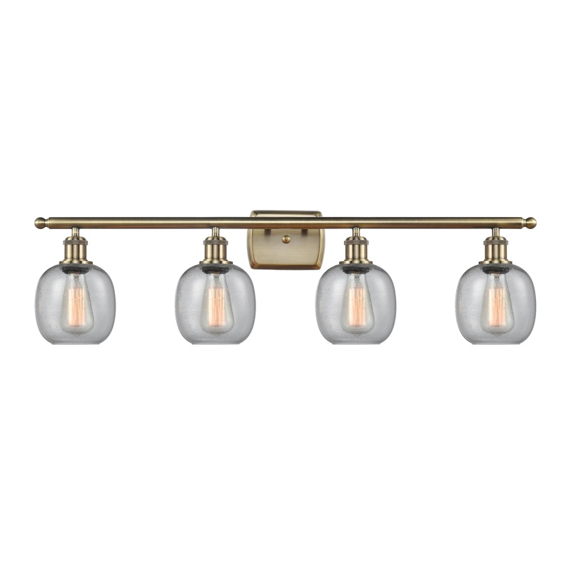 Innovations Lighting Belfast 4 Light Bath Vanity Light Part Of The Ballston Collection 516-4W-AB-G104-LED
