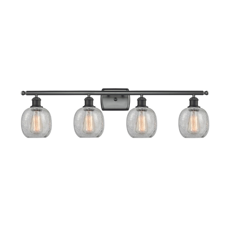 Innovations Lighting Belfast 4 Light Bath Vanity Light Part Of The Ballston Collection 516-4W-BK-G105-LED