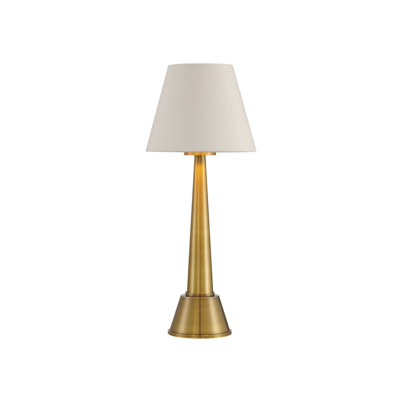 Saunter Brass Cordless Table Lamp