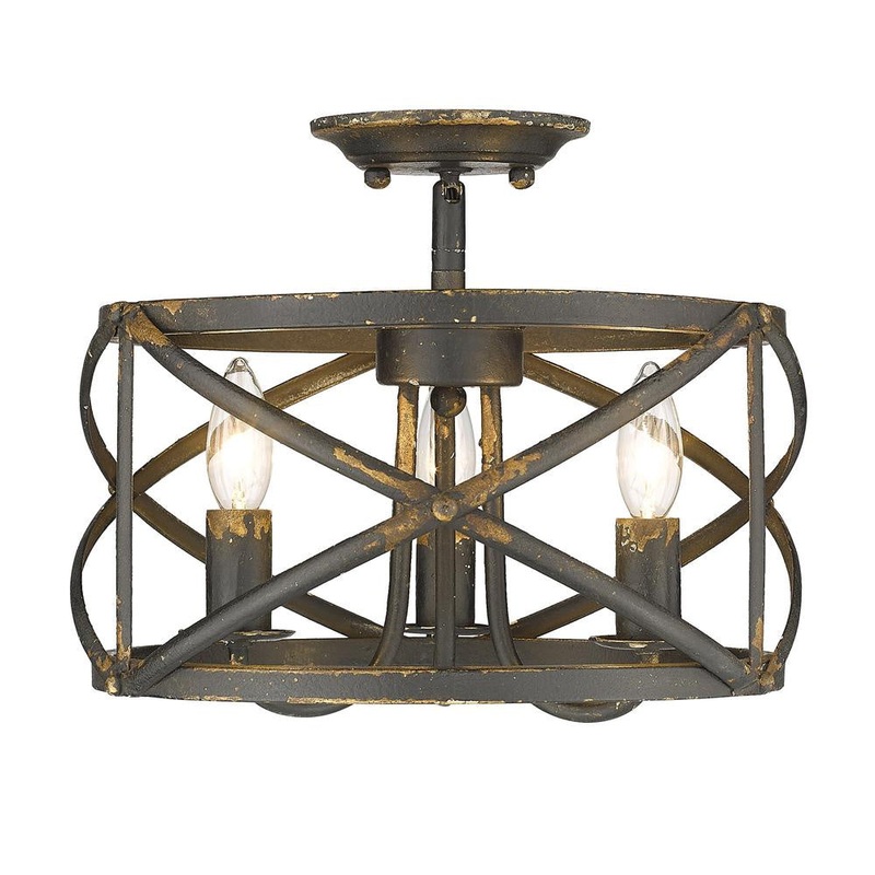 Alcott  Semi-Flush