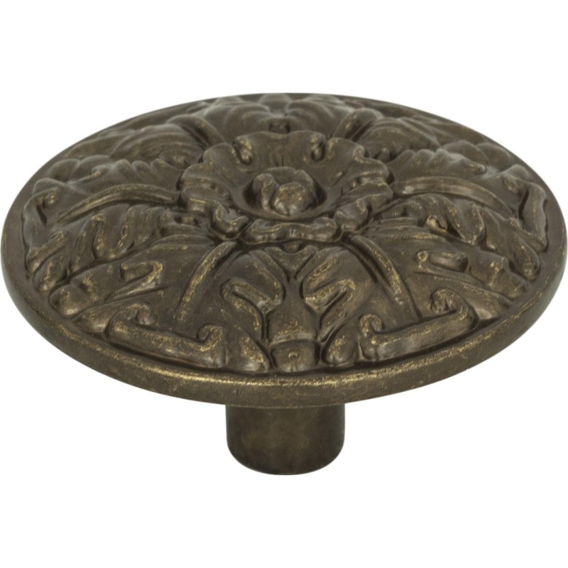 Hammered Medallion Knob