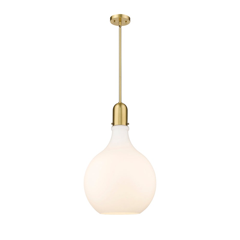 Innovations Lighting Amherst 1 Light 15.75″ Pendant 492-1S-SG-G581-16-LED